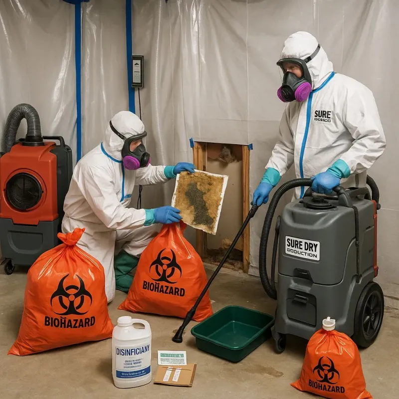 Contaminated Water Handling Protocols process in Joshua, TX