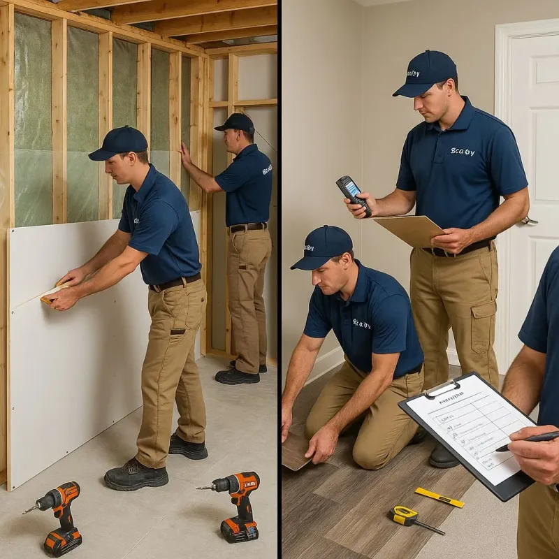 Repairs and Reconstruction process in Joshua, TX
