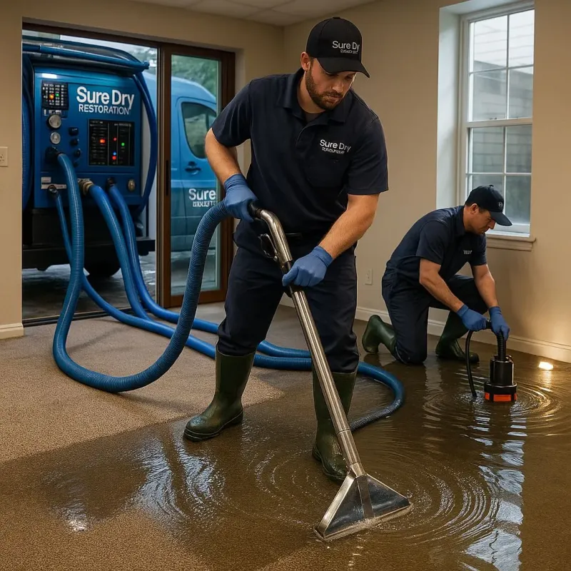 Water Extraction and Removal process in Joshua, TX
